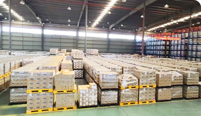 北上海物流センター内部